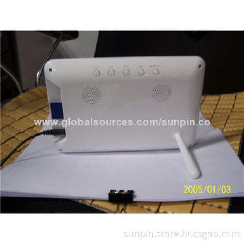 7-inch Multifunction Digital Photo Frame with Resolution 800X480, Digital Screen, Built-in Memory